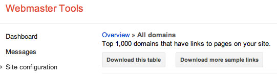 Google Webmaster Tools Download
