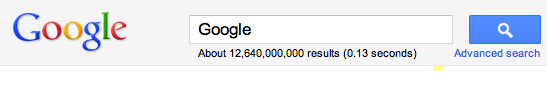 Google Yellow Dot