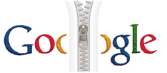 Google Zipper Logo - Click To Enlarge