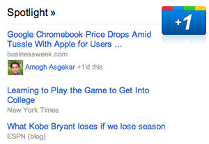 Google News Spotlight