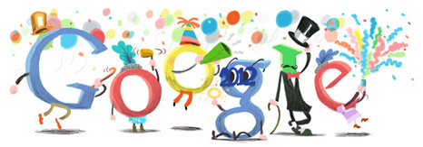 Google New Year Logo