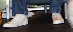Matt Cutts Wears Google Shoes