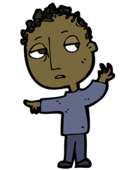 pointing fingers