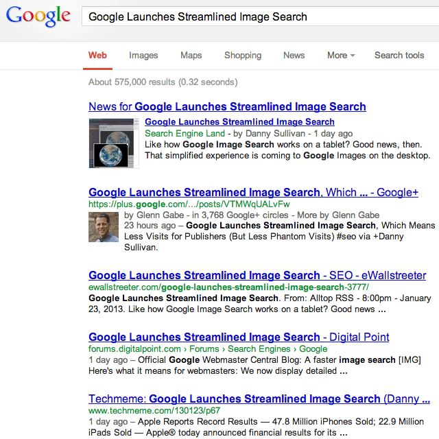 Google Scrapers Ranking