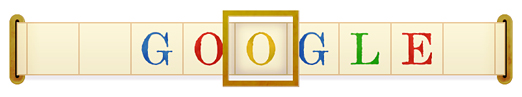 Alan Turing Google Logo