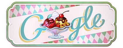 Google's Ice Cream Sundae Doodle