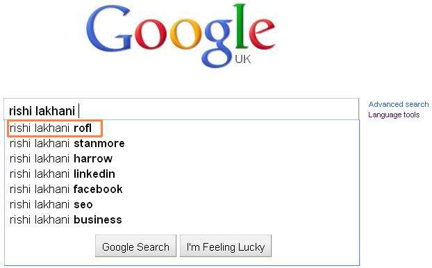 Google Instant Suggestions
