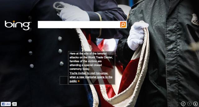 Bing 9/11 2011