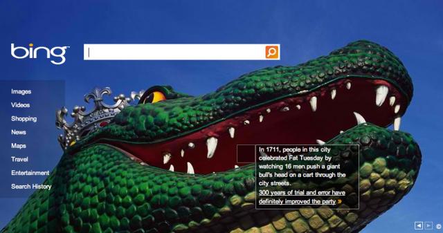 Bing's Mardi Gras Theme