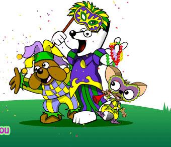 DogPile's Mardi Gras Theme
