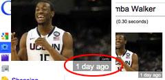 hours ago in Google Images