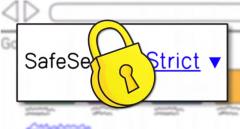 Google Image Safe Search Lock