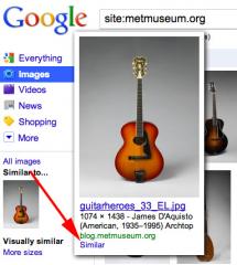 Google Updates Similar Images Filter