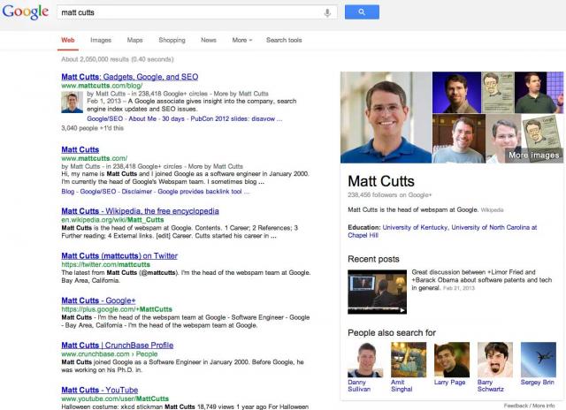 Microsoft Bing Showing Authorship Like Google