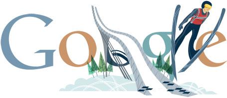 Oslo Ski VM 2011 Google Logo