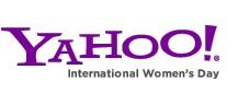 Yahoo's International Women's Day Logo