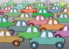 SEO Content & Traffic Jam