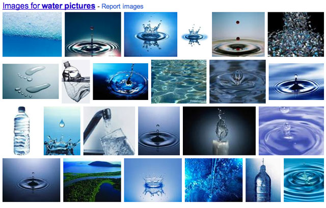 Google Water Picture Results