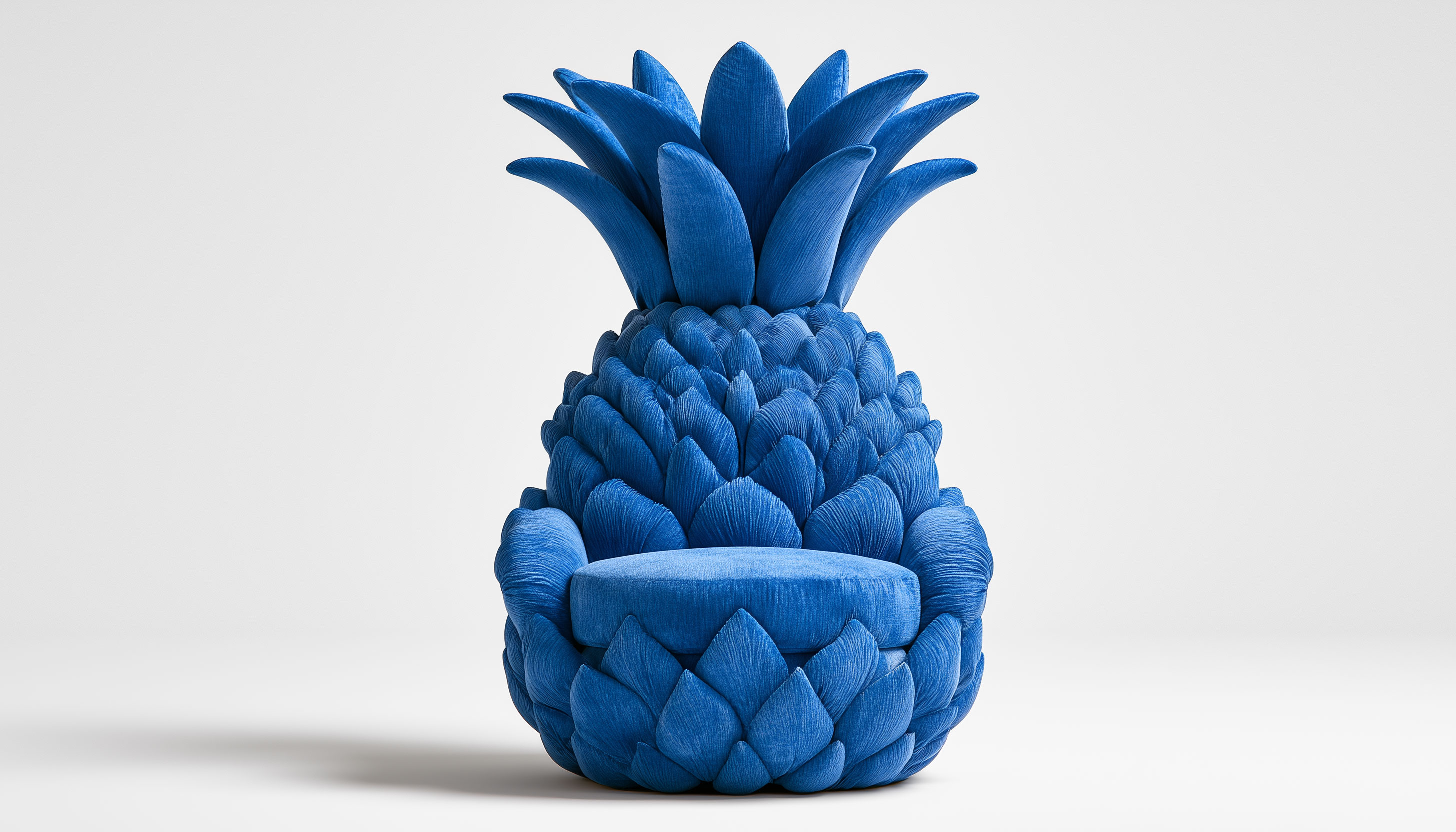 Big Blue Pineapple Chair Ai