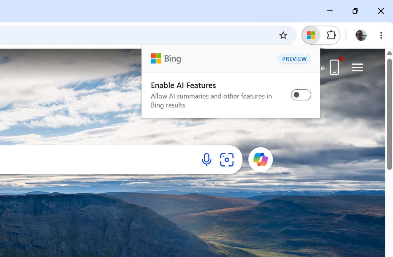 Bing Disable Ai Browser Extension