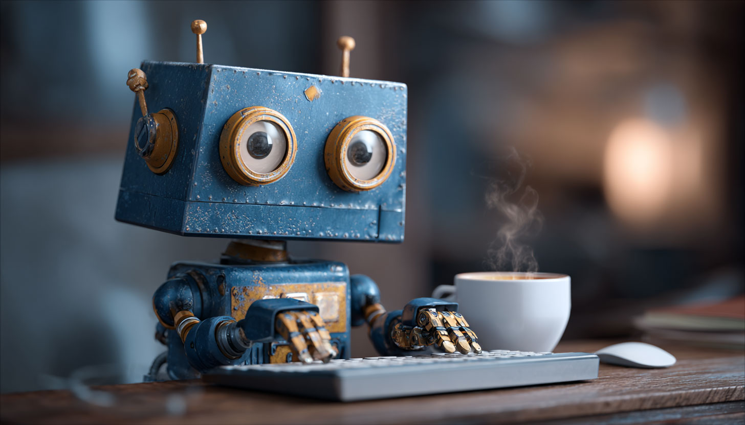 Bing Robot Typing