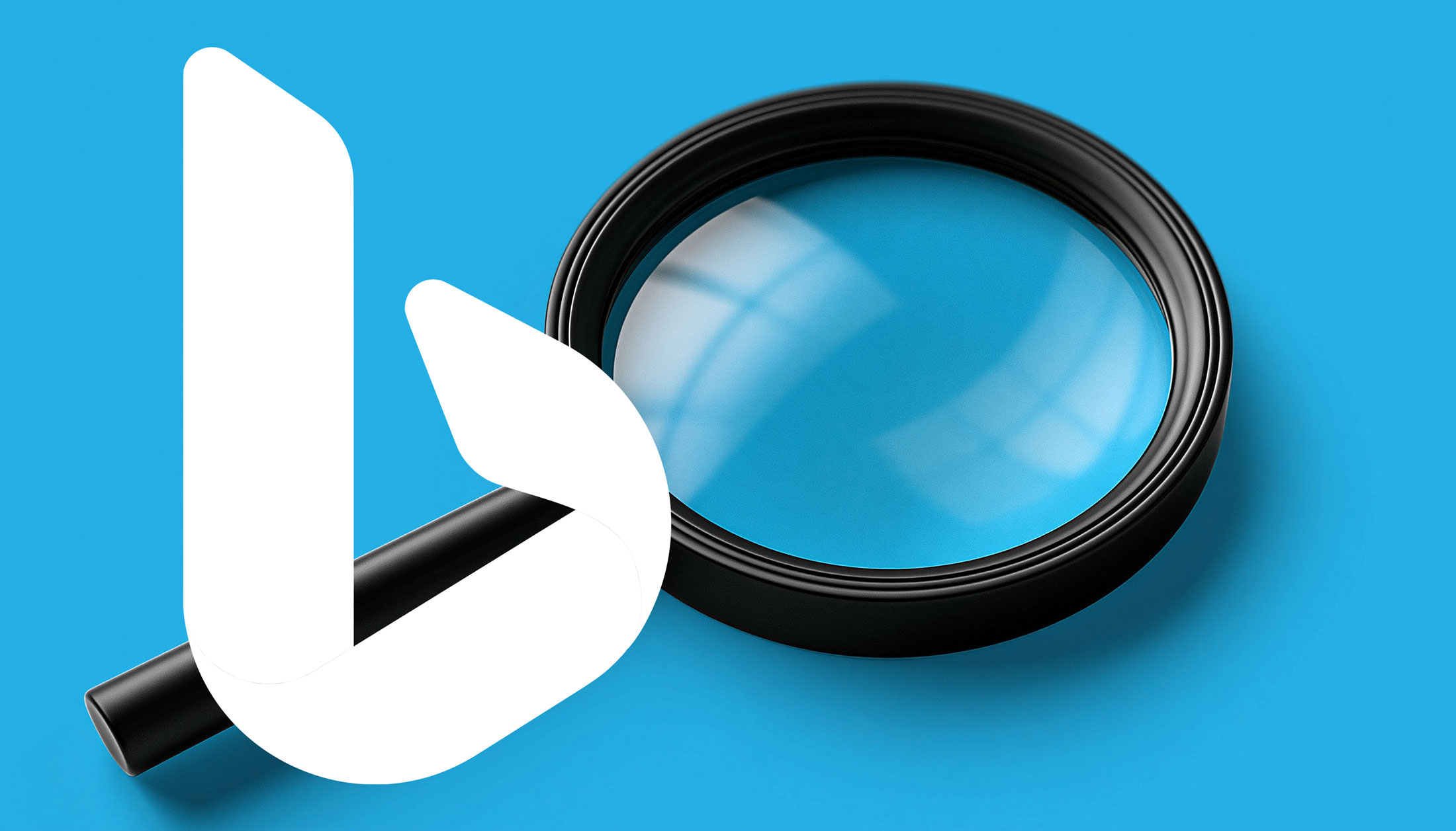 Bing Search Magnifying Glass