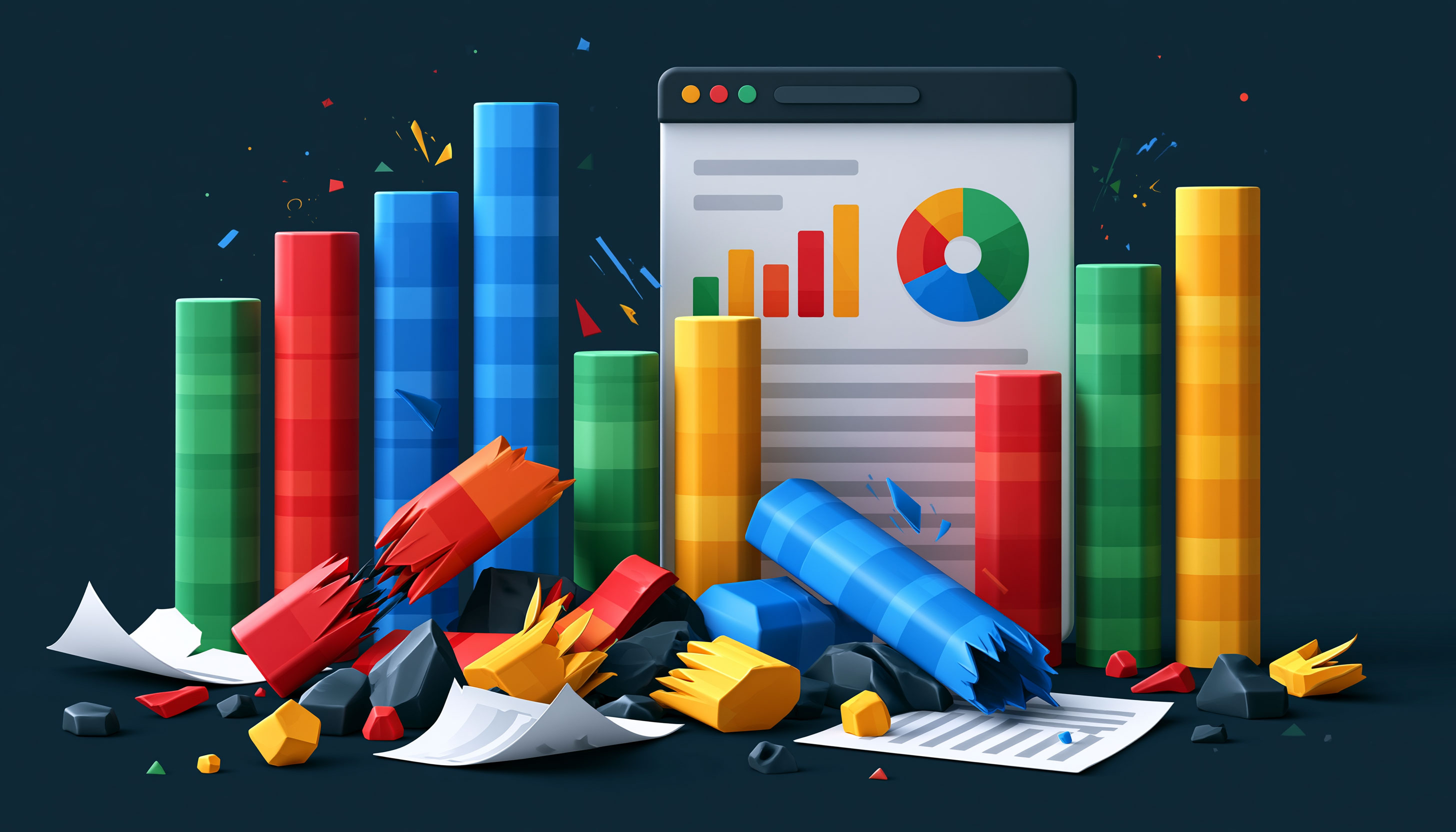 Broken Google Report