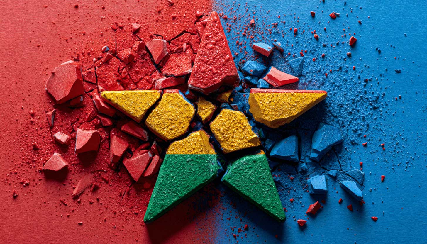 Broken Google Review Star