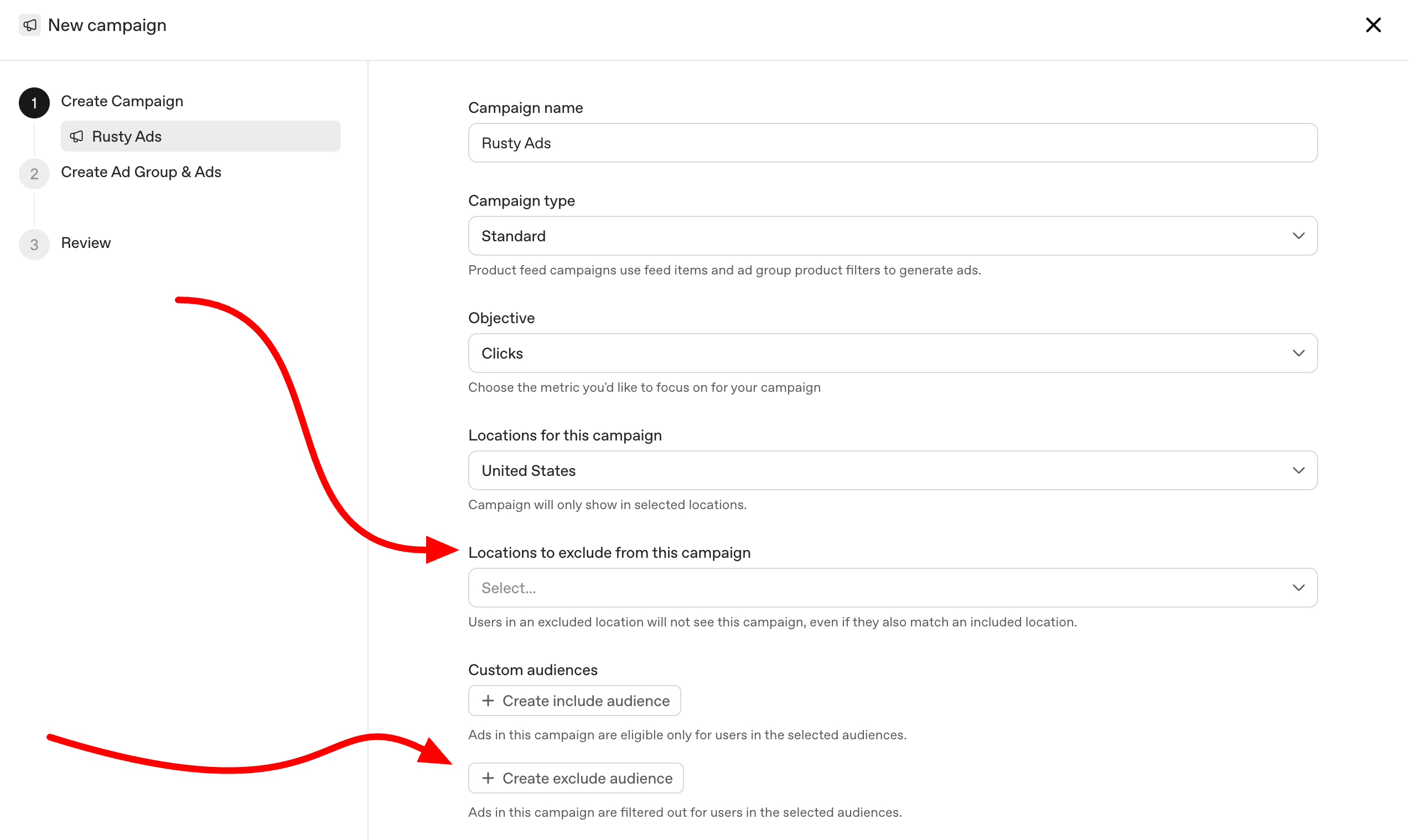 Chatgpt Ads Exclusions Location Audience