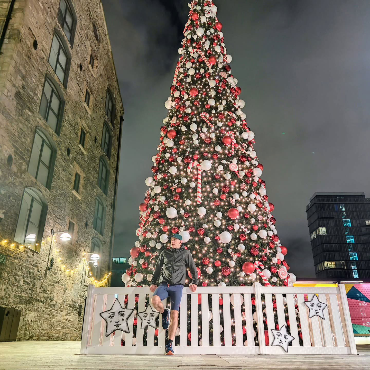 Massive Christmas Tree Outside Google Dublins Office