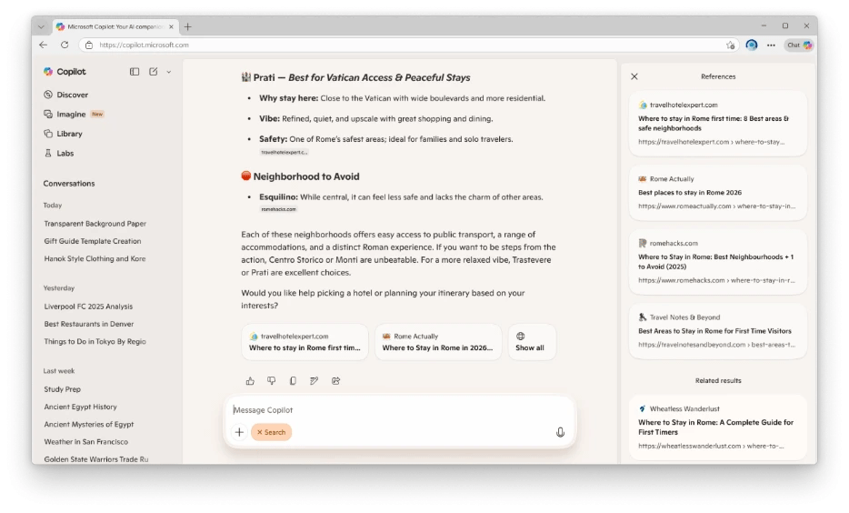 Copilot List Of Sources