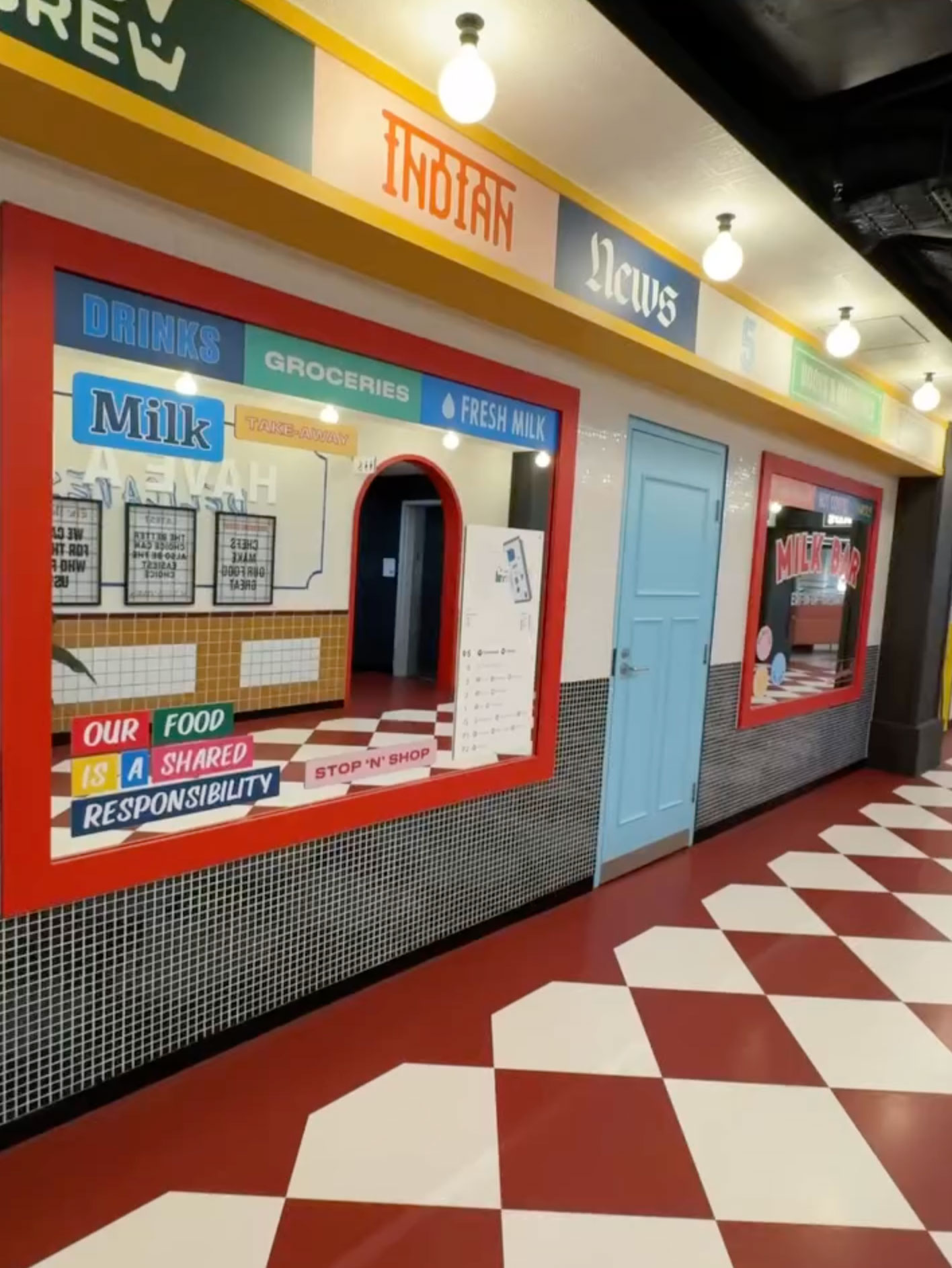 Cute Hallway To Google Cafe