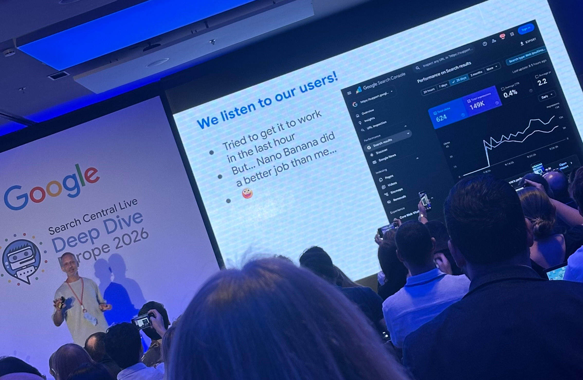 Dark Mode Google Search Console