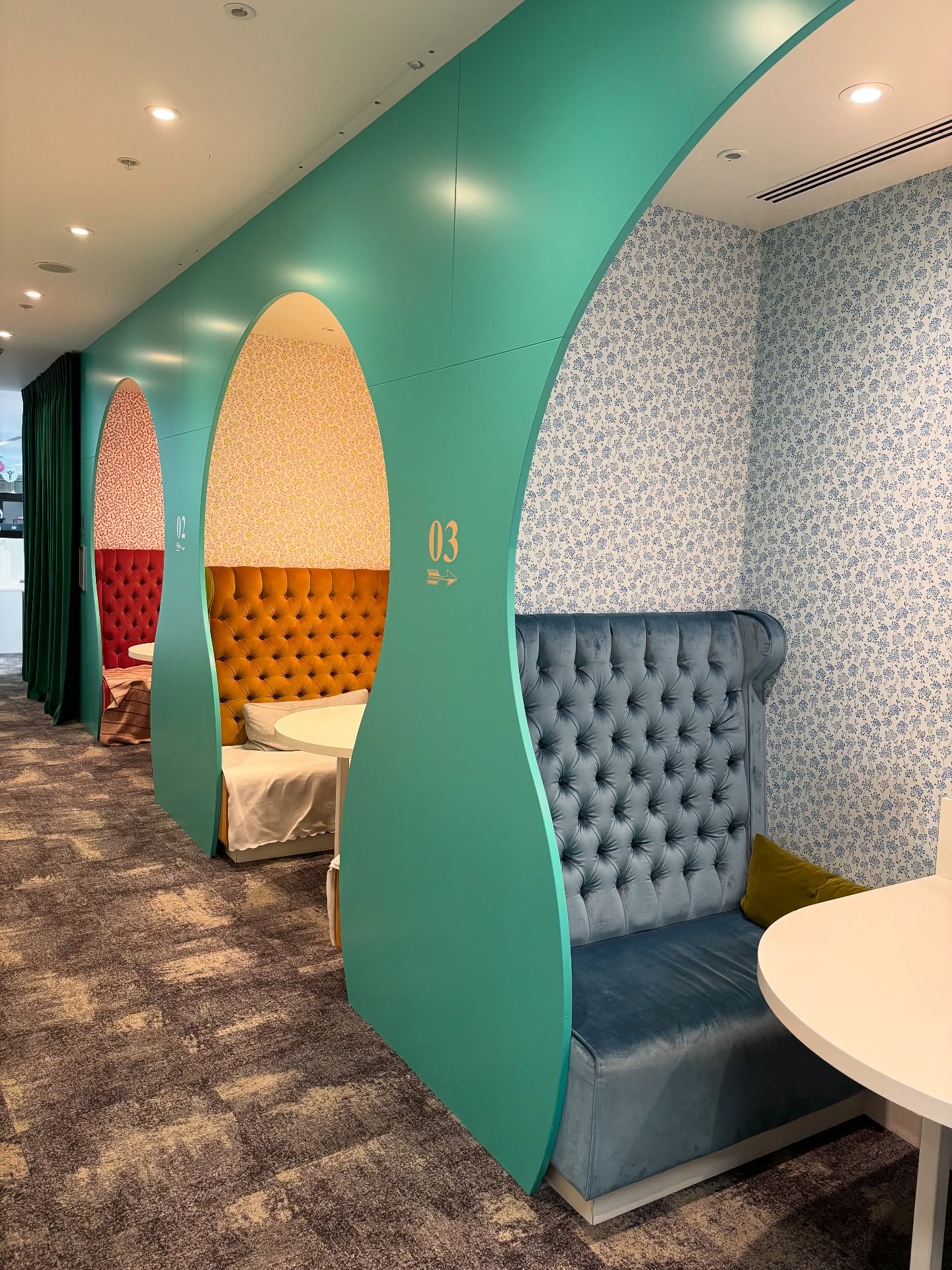Fancy British Google Work Booths