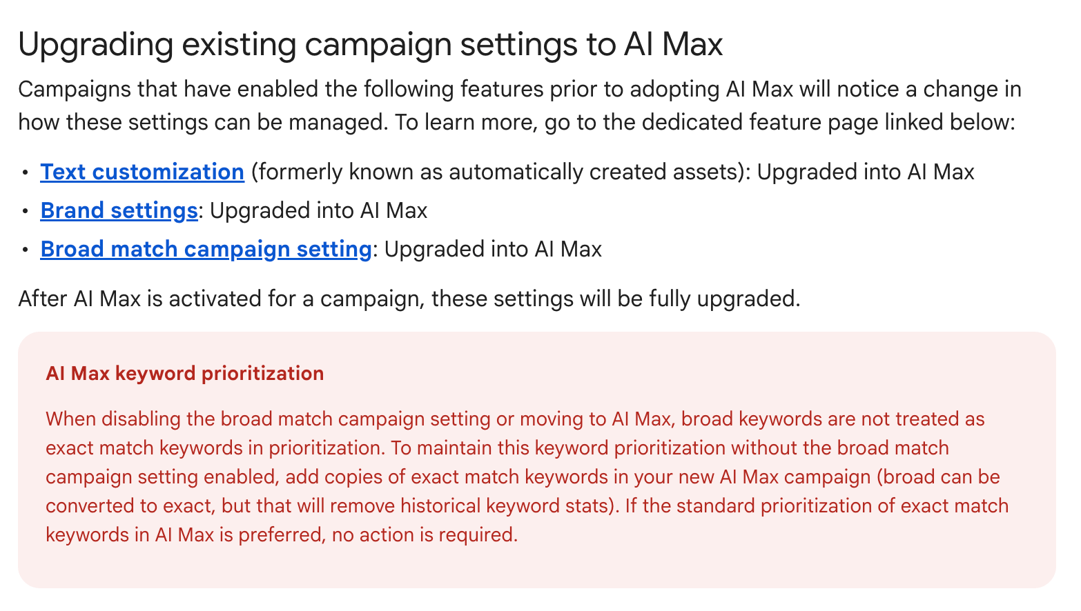 Google Ads Ai Max Priority Text