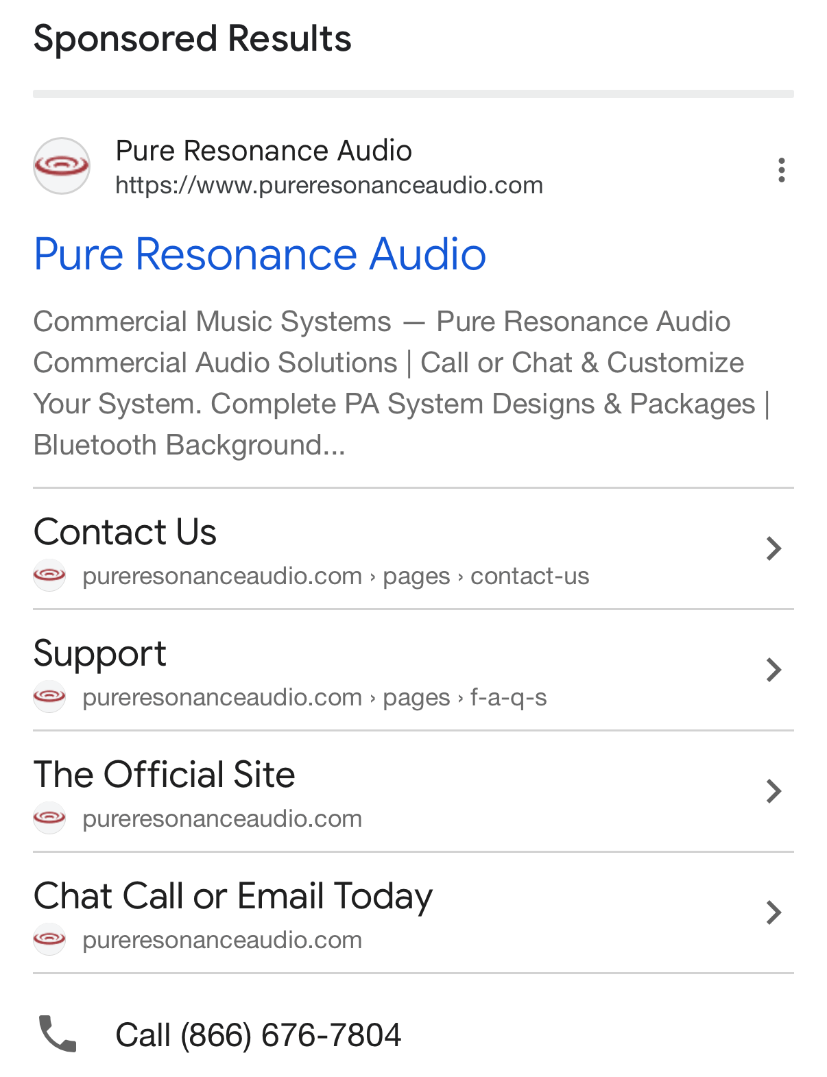 Google Ads Call Extension