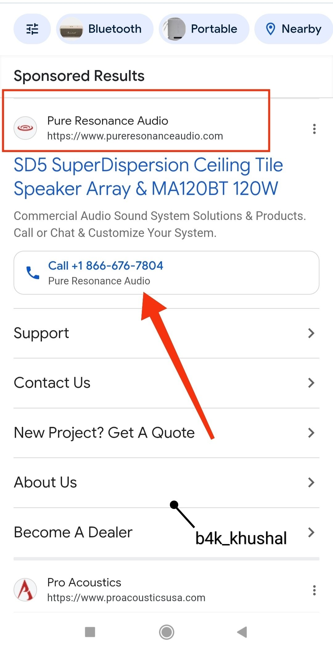 Google Ads Call Extension Advertiser Name