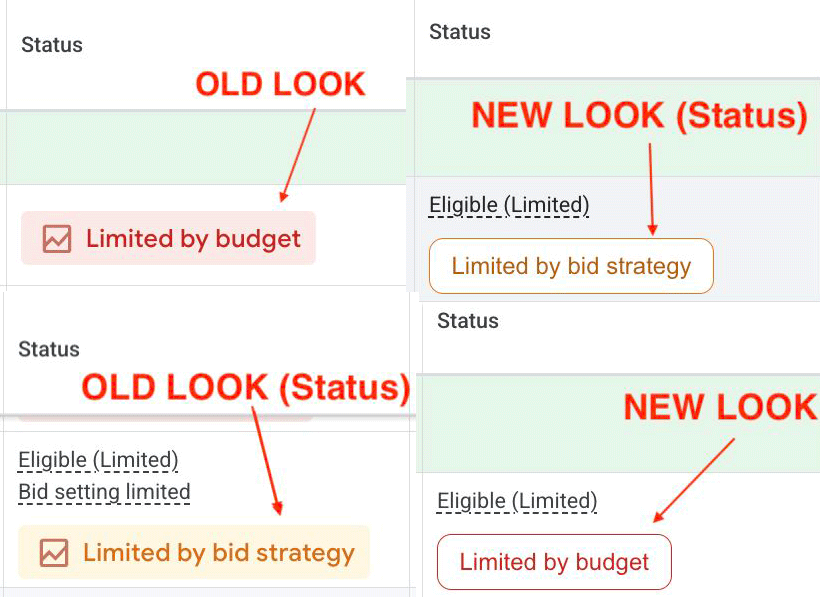 Google Ads Campaign Status Ui Update