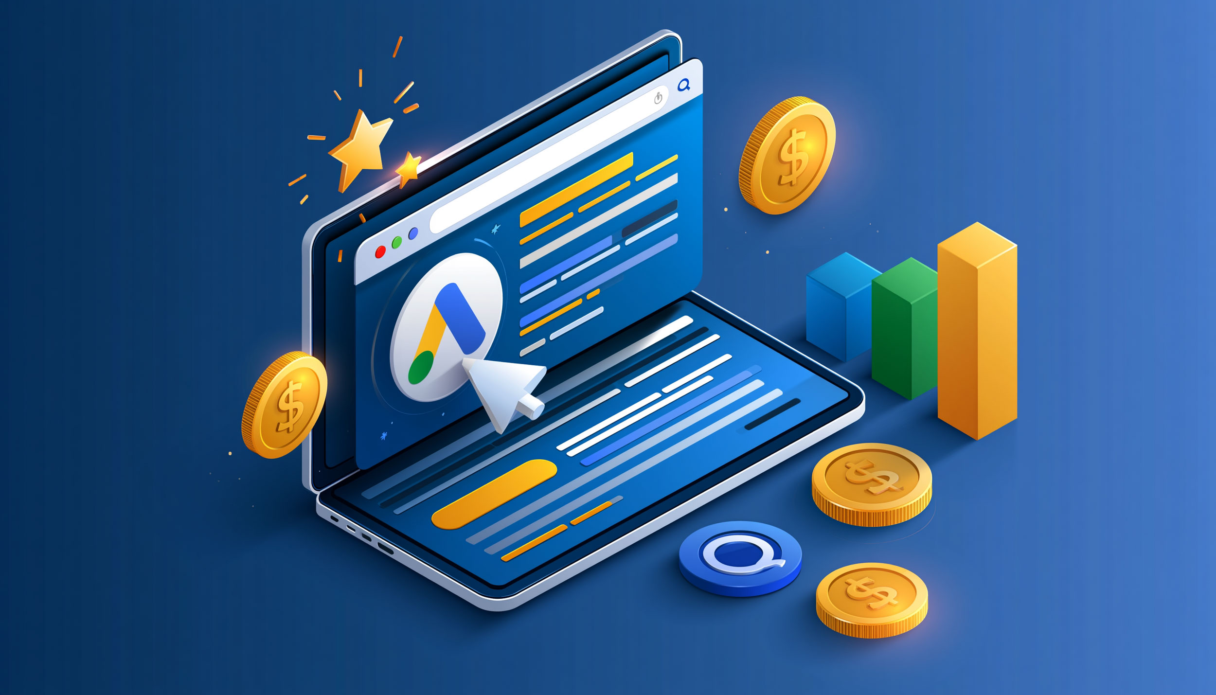 Google Ads: Unique Search Categories With Clicks, Conversions & Impressions