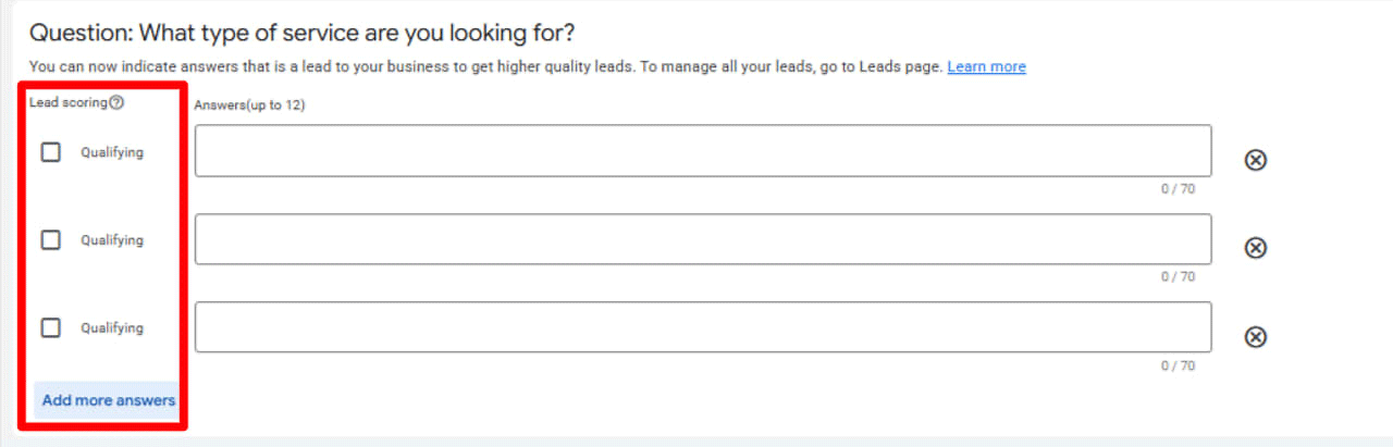 Google Ads Lead Form Qualified Check