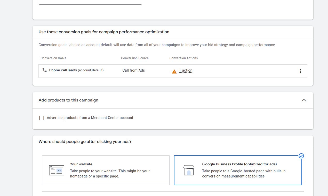 Google Ads Pmax Options