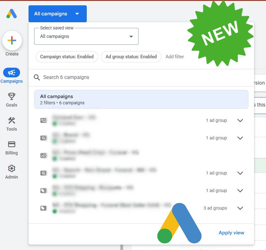 Google Ads Updates All Campaigns