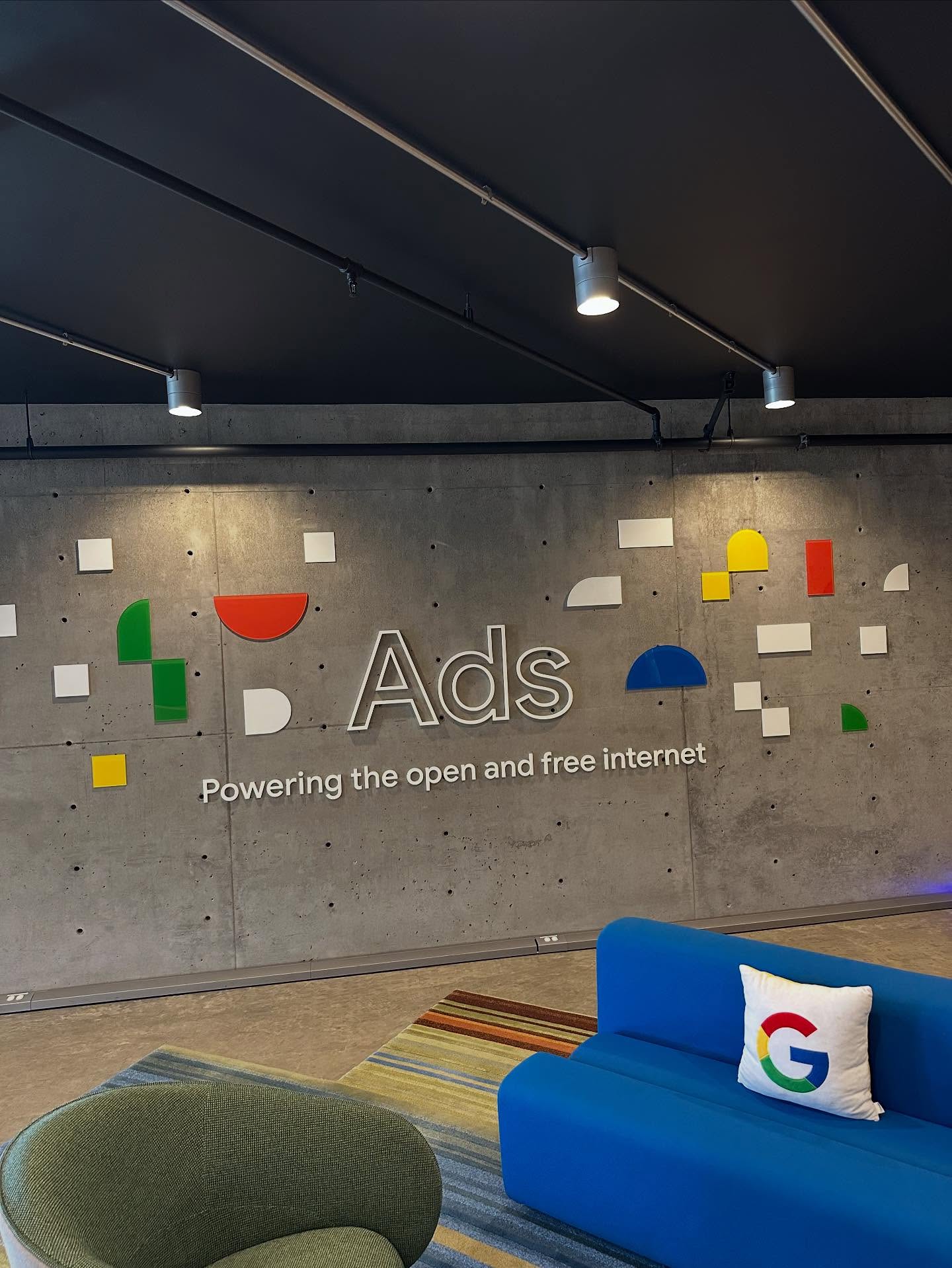 Google Ads Wall At GooglePlex