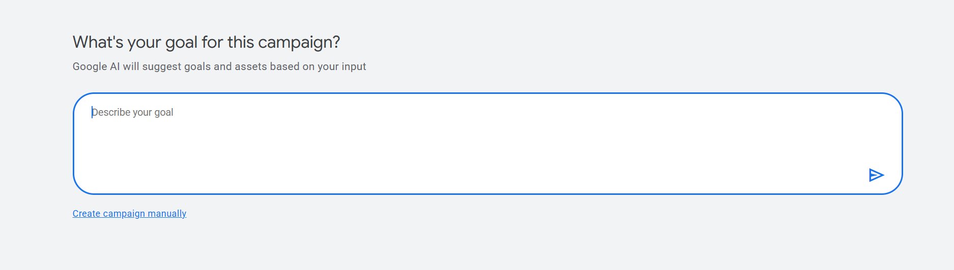 Google Ai Ads Goals And Assets
