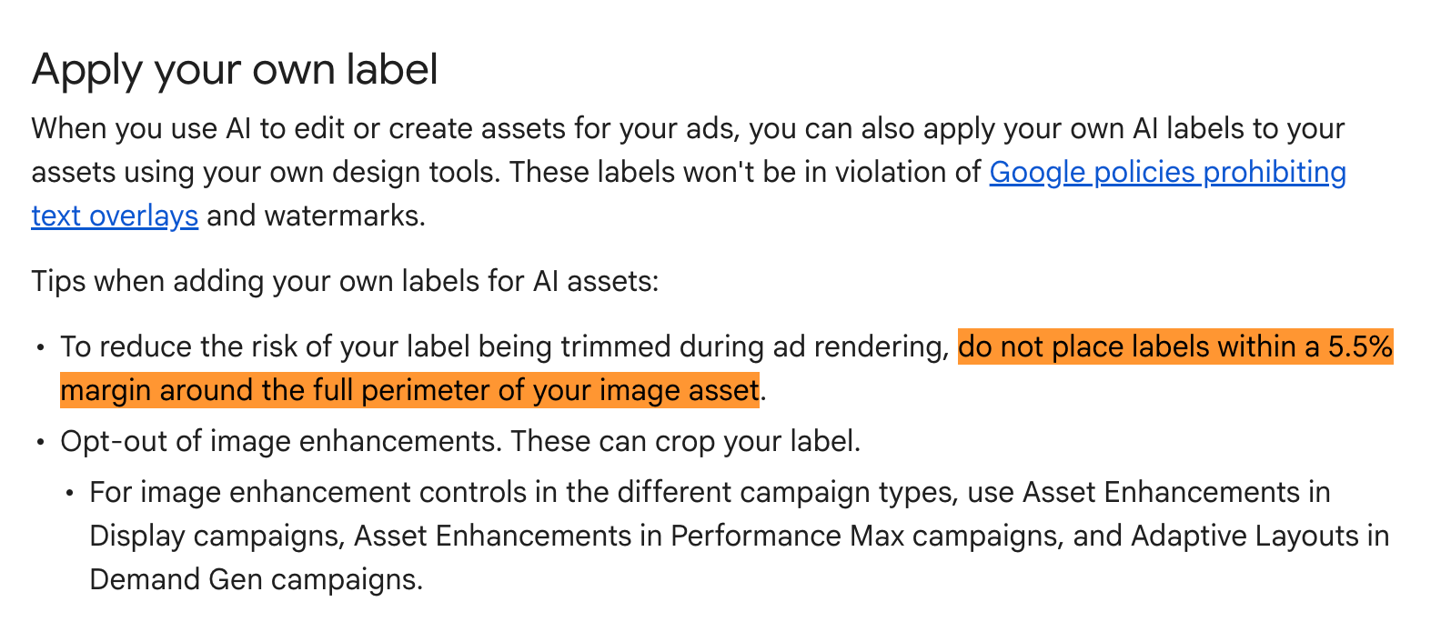 Google Ai Labels 55 Old