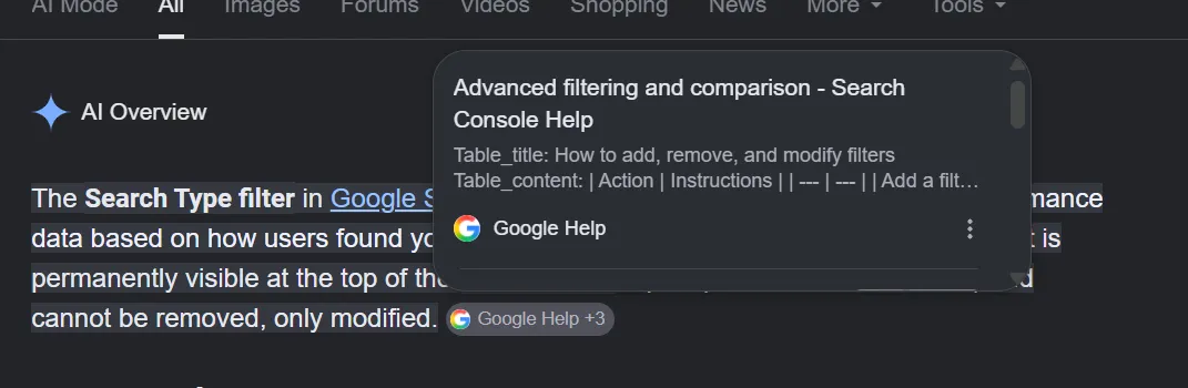 Google Ai Overviews Markdown Snippets