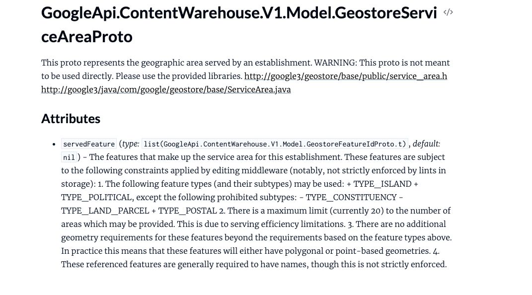 Google Api Service Areas Local Ranking Factor