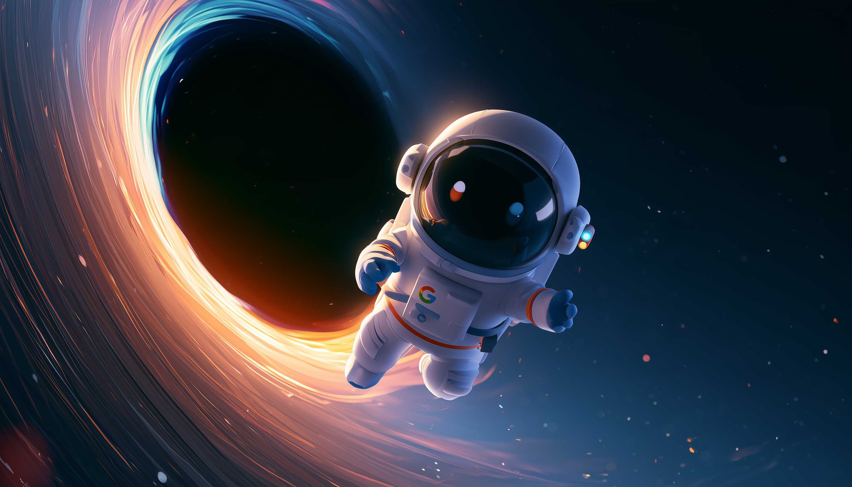 Google Astronaut Black Hole