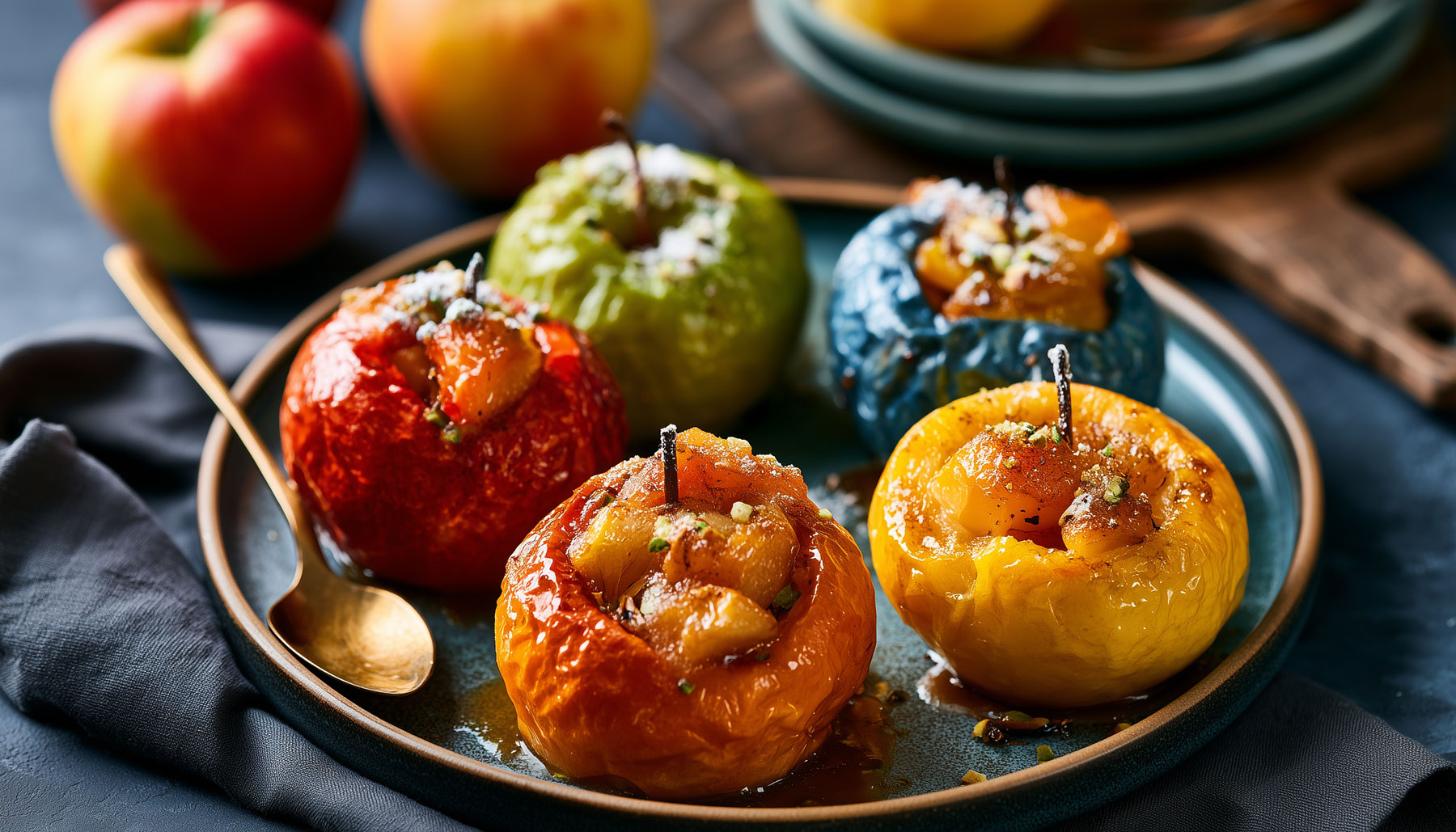 Google Baked Apples Dish