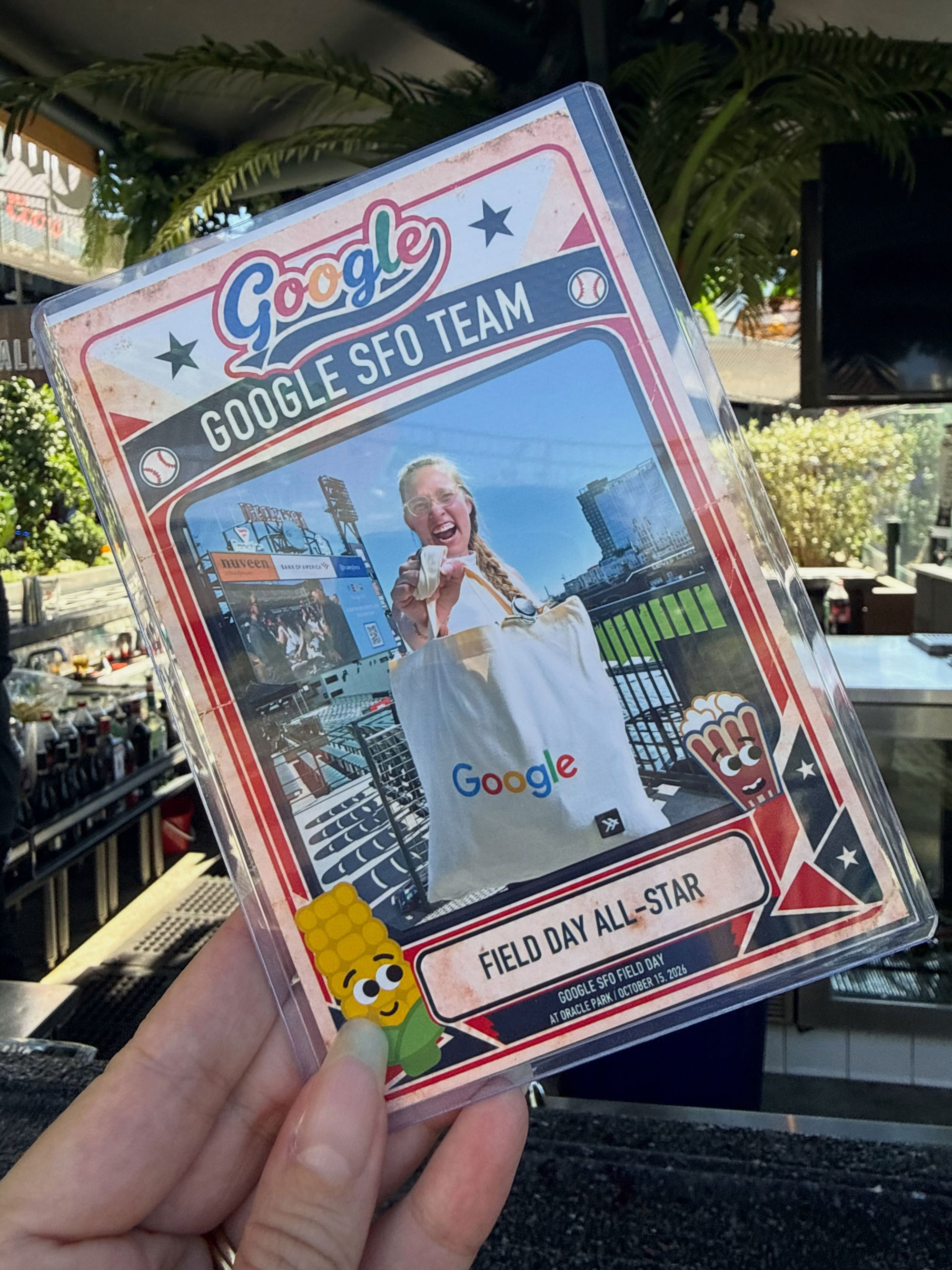 Google Baseball Card